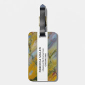 Colorful Crayola Jasper Bagagelabel (Achterkant verticaal)