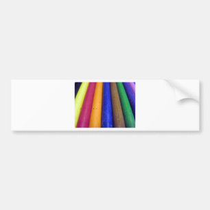Colorful Crayons Bumpersticker