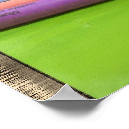 Colorful Crayons Poster (Hoek)