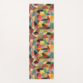 Colorful Crazy Quilt Patchwork Yogamat (Voorkant)