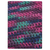 Colorful Crochet Klembord (Achterkant)