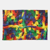 Colorful Crochet Theedoek (Horizontaal)