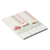 colorful cupcake notitieblok (Schuin)