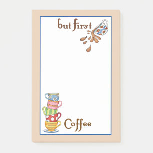 Colorful Cups Post-it® notes