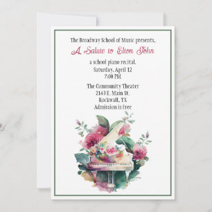 Colorful Custom Piano Innovation Kaart