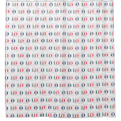 Colorful Custom Rectangle Business Logo Douchegordijn (Voorkant)