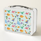 Colorful Cute Dinosaur Pattern (Achterkant)