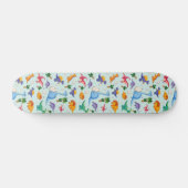 Colorful Cute Dinosaur Pattern Skateboard (Horizontaal)