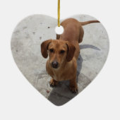 Colorful Dachshund Ornament (Achterkant)