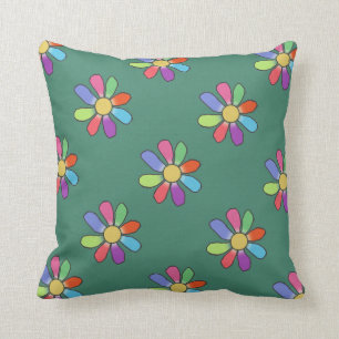 COLORFUL DAG, floreel 2 in 1 Kussen