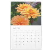 Colorful dahlia kalender (Mar 2026)