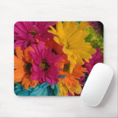 Colorful Daisies Muismat (Met muis)