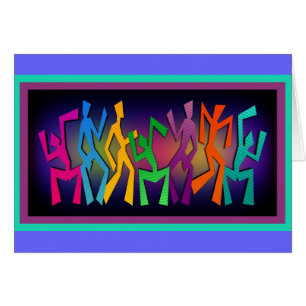 Colorful Dancers Art