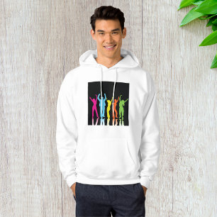 Colorful Dancers dansen rond Hoodie