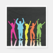 Colorful Dancers dansen rond Servet (Voorkant)