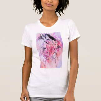 Colorful Dancing Girl T-shirt