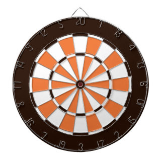 Colorful Dart Board in Cleveland kleuren. Dartbord