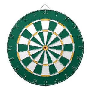 Colorful Dart Board in Groene Bay-kleuren Dartbord