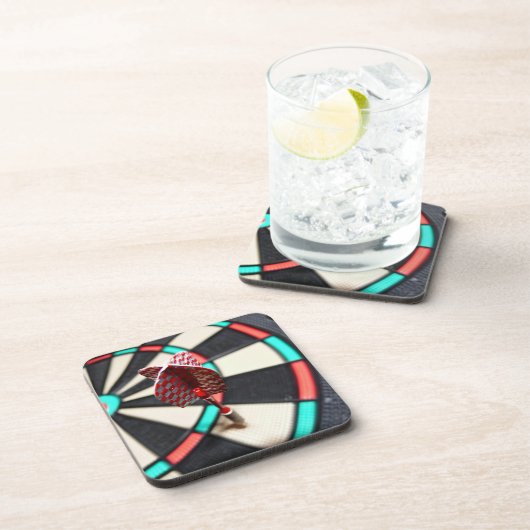 Colorful Dartboard-Onderzetters Bier Onderzetter (Rechterzijde)