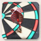 Colorful Dartboard-Onderzetters Bier Onderzetter (Voorkant)