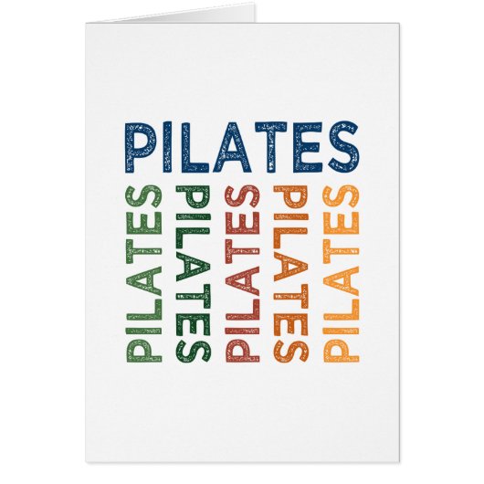 Colorful de Pilates (Devant)