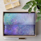 Colorful Deep Space Achtergrond Tissuepapier (Geschenk)