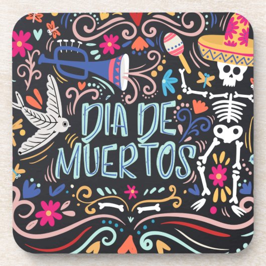 Colorful Dia de los Muertos | ONDERZETTER (Voorkant)