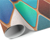 Colorful Diamond Pattern Cadeaupapier (Rol Hoek)