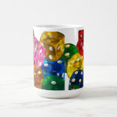 Colorful Dice-Mok Koffiemok (Center)