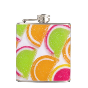 Colorful Different Jelly Snoep Heupfles