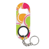 Colorful Different Jelly Snoep Sleutelhanger Flessenopener (Achterkant)