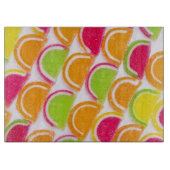 Colorful Different Jelly Snoep Snijplank (Voorkant)