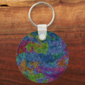 Colorful Digital Abstract Sleutelhanger (Voorkant)