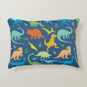 Colorful Dinosaur Pattern Decoratief Kussen