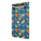 Colorful Dinosaur personaliseert Mini Klembord (Angled2)