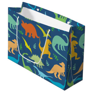 Colorful Dinosaurs Groot Cadeauzakje