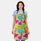 Colorful Dinosaurs Schort (Gedragen)