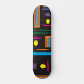 Colorful Direction> Retro Skateboard Deck (Voorkant)