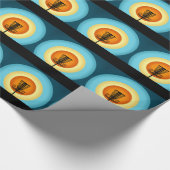 Colorful Disk Golf Basket Cadeaupapier (Hoek)