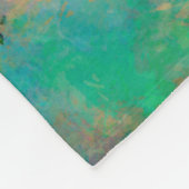 Colorful Disk Golf Basket Fleece Deken (Hoek)