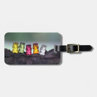 Colorful Diversity Gummy Beren Fotografie Bagagelabel