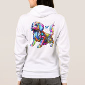 Colorful Dog Hoodie (Achterkant)