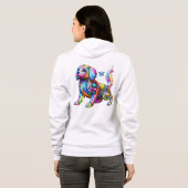 Colorful Dog Hoodie (Achterkant volledig)