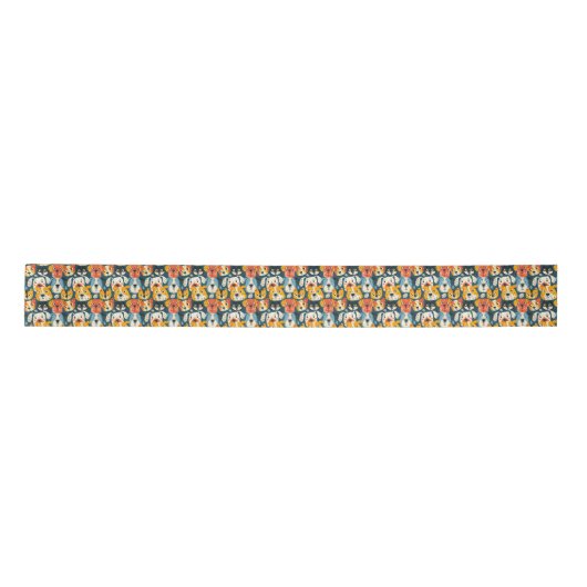 Colorful Dog Pattern Lint (Voorkant)