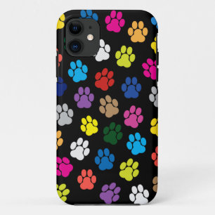 Colorful Dog Paws iPhone 5 Hoesje