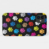 Colorful Dog Paws iPhone 5 Hoesje (Achterkant (horizontaal))