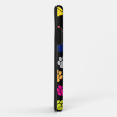 Colorful Dog Paws iPhone 5 Hoesje (Achterkant/rechts)