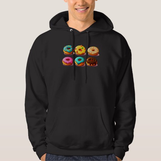 Colorful Donuts Hoodie (Voorkant)