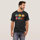 Colorful Donuts T-shirt (Voorkant volledig)