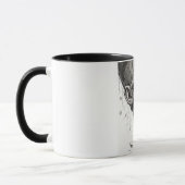 Colorful Doodle Pattern Coffee Mug | Cute Cartoon (Gauche)